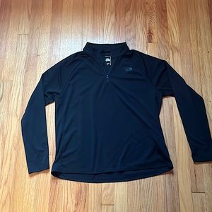 Women’s North Face Quarter Zip Black Jacket